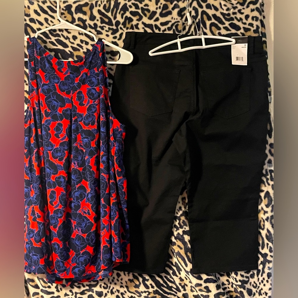 A 2 piece set . For a casual outing.